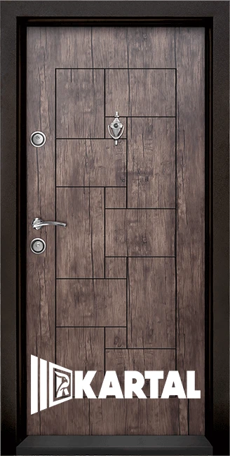 Блиндирана входна врата, модел Т100 Антик