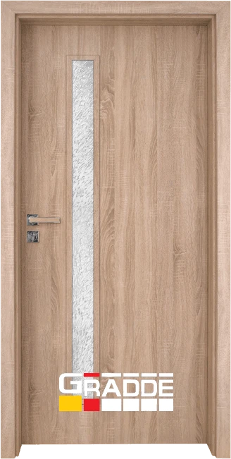 Интериорна HDF врата, модел Gradde Wartburg, Дъб Вераде