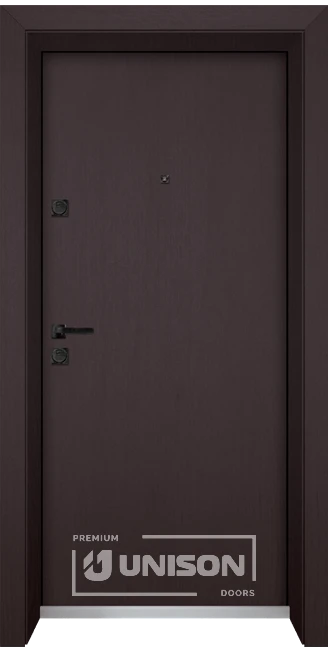 Входна врата Unison Optima Simpel, цвят Орех Рибейра